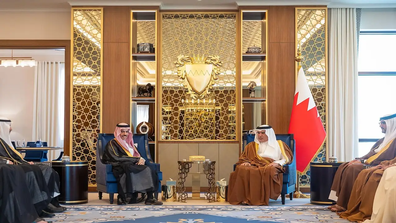 وزير الخارجية يبحث مع ولي عهد البحرين آفاقا جديدة للشراكة الاستراتيجية